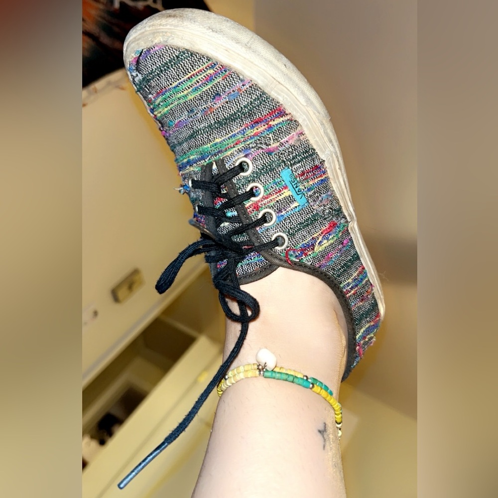 Weaved Vans sz6 women’s